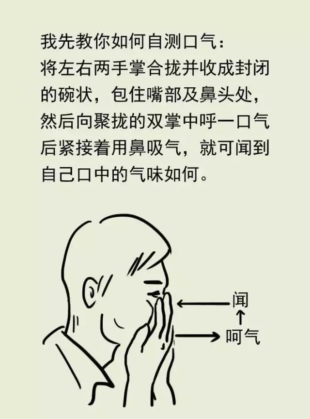 口气大？牙医教你除口臭！